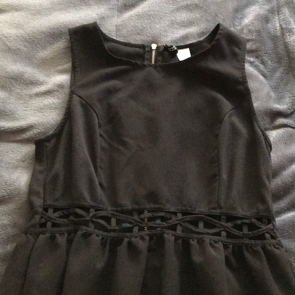 Black formal dress